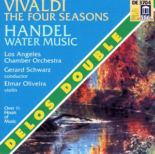 the album cover for Gerard Schwarz - 4 Seasons / Water Music