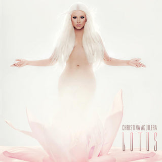 the album cover for Christina Aguilera - Lotus