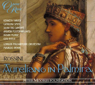 the album cover for Maurizio Benini - Aureliano in Palmira
