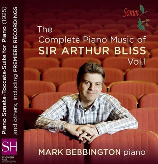 the album cover for Mark Bebbington - Complete Piano Music 1