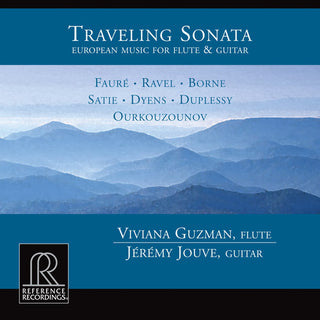the album cover for Viviana GuzmÃ¡n - Traveling Sonata