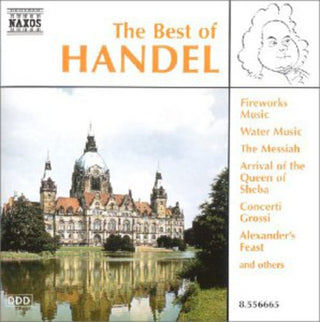 the album cover for Various Artists - Best of Handel