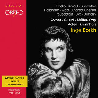 the album cover for INGE BORKH - Recital