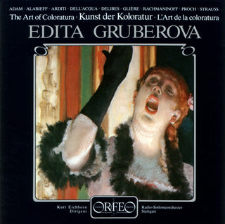 the album cover for Edita Gruberova / Rso Stuttgart - Art of Coloratura