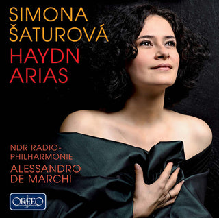 the album cover for Simona Saturova - Arias