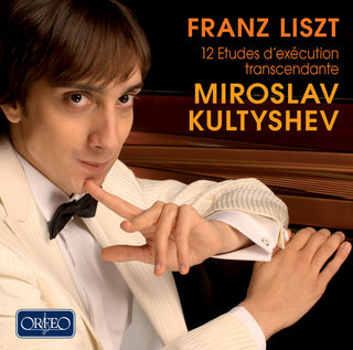 the album cover for Liszt / Kultyshev - 12 Etudes D'execution Transcendante