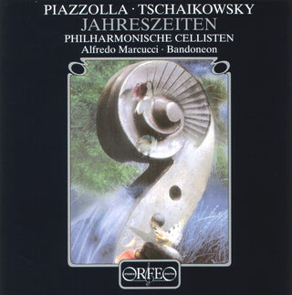 the album cover for Piazzolla / Tchaikovsky / Marcucci / Bandoneon - Seasons