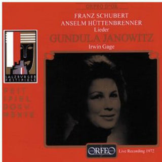 the album cover for Schubert / Huttenbrenner / Janowitz / Gage - Im Freien D 880 / Lerchenlied