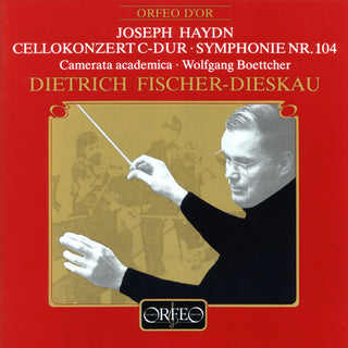 the album cover for DIETRICH FISCHER-DIESKAU - Cellokonzert C-Dur & Symphonie No. 104