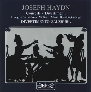 the album cover for Divertimento Salzburg - Concerto in C for Organ