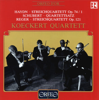 the album cover for Koeckert Quartet - Streich Quartett Op. 20/3/ Streich Quartett No. 2