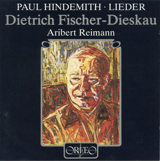 the album cover for Hindemith / Fischer-Dieskau / Reimann - Lieder