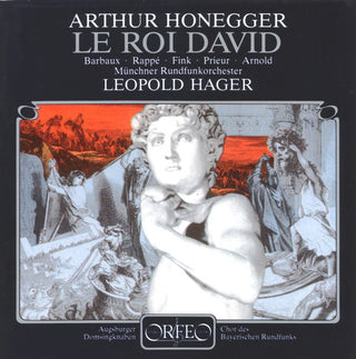 the album cover for Leopold Hager - Roi David