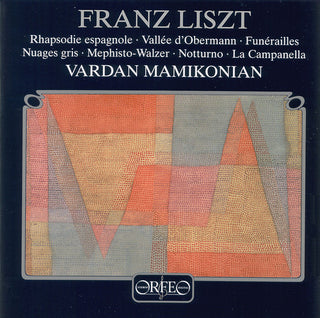 the album cover for Vardan Mamikonian - Rhapsodie Espagnole / Vallee D'obermann / Notturno
