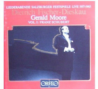 the album cover for Schubert / Fischer-Dieskau / Moore - Lieder