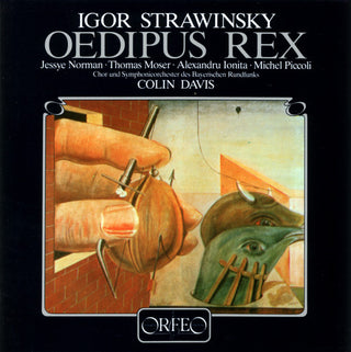the album cover for Alexandru Ionita - Oedipus Rex