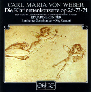 the album cover for Eduard Brunner - Clarinet Concertos