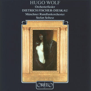 the album cover for DIETRICH FISCHER-DIESKAU - Orchestral Songs