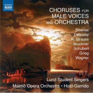 the album cover for Lunds Studentsangare - Choruses for Male Voices & Orhestra