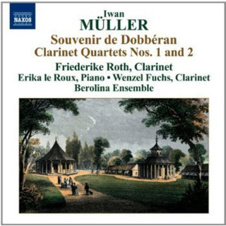 the album cover for Friederike Roth - Clarinet Quartets Nos 1 & 2