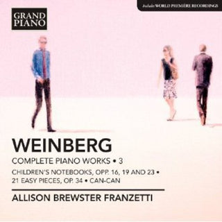 the album cover for Allison Brewster Franzetti - Complete Piano Works 3