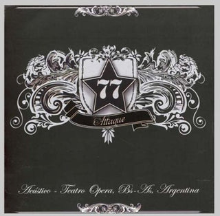 the album cover for Attaque 77 - Acustico Teatro Opera