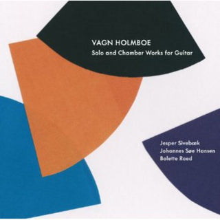 the album cover for Jesper Sivebaek - Solo & Chamber Works for Guitar
