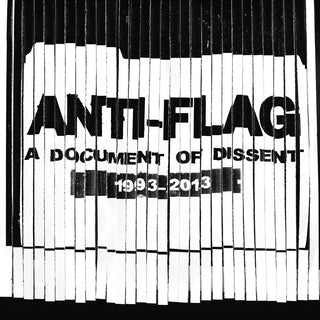 the album cover for Anti-Flag - Document Of Dissent [Vinyl]