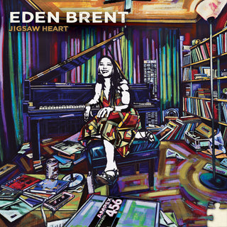the album cover for Eden Brent - Jigsaw Heart