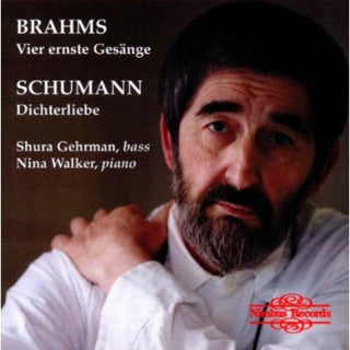 the album cover for Schumann / Brahms / Gehrman - Dichterliebe / 4 Songs