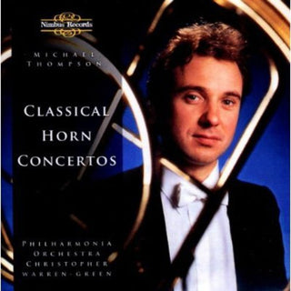 the album cover for French Horn / Phil Orch / Thompson - 4 Horn Concertos