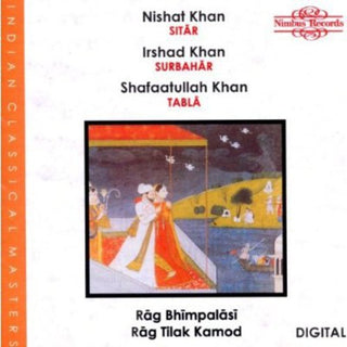 the album cover for Khan - Indian Classical Masters: Rag Bhimpalasi / Tilak