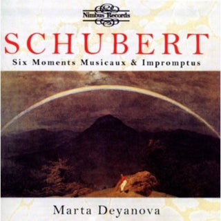 the album cover for Schubert / Deyanova - Six Moments Musicaux D 780/impromptus D 935