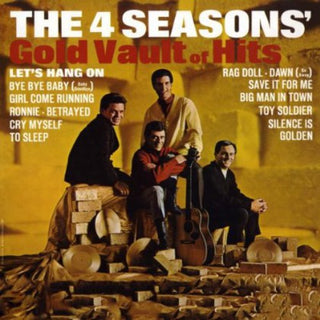 the album cover for Frankie Valli & The Four Seasons - Gold Vault of Hits
