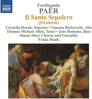 the album cover for Franz Hauk - Il Santo Sepolcro