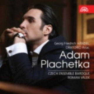 the album cover for Adam Plachetka - Oratorio Arias