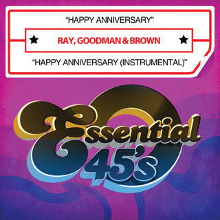the album cover for Ray Goodman & Brown - Happy Anniversary (Mod)
