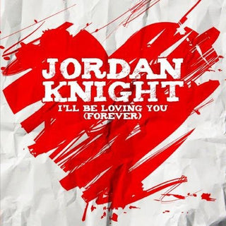 the album cover for Jordan Knight - I'll Be Loving You