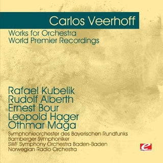 the album cover for Carlos Veerhoff - Works for Orchestra - World Premier Recordings