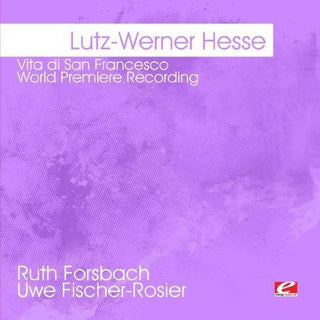 the album cover for Lutz Hesse -Werner - Vita Di San Francesco
