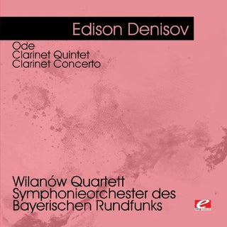 the album cover for WilanÃ³w Quartett - Denisov: Ode - Clarinet Quintet - Clarinet
