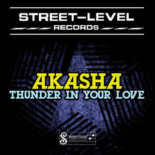 the album cover for Akasha - Thunder in Your Love