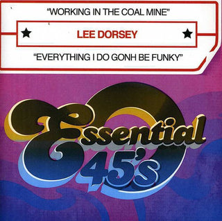 the album cover for Lee Dorsey - Working in the Coal Mine