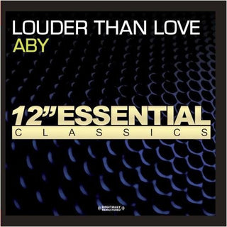 the album cover for Aby - Louder Than Love