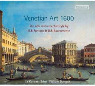 the album cover for William Dongois - Venetian Art 1600