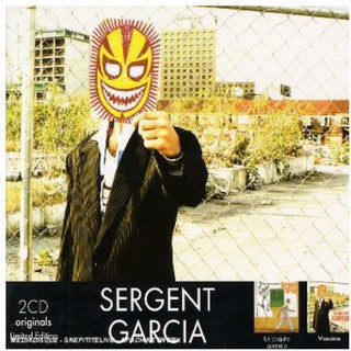 the album cover for Sergent Garcia - Mascaras/Un Poquito Quema'o [Import]