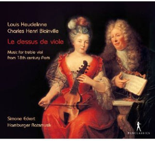 the album cover for Hamburg Ratsmusik - Le Dessus de Viole-Musik