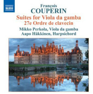the album cover for Mikko Perkola - Suites for Viola Da Gamba 27E Ordre de Claveccin