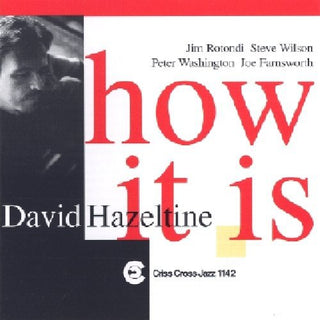 the album cover for David Hazeltine - How It Is