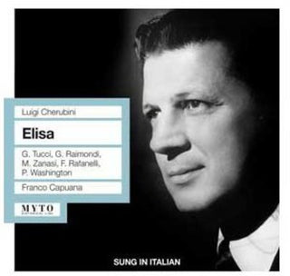 the album cover for Luigi Cherubini - Elisa